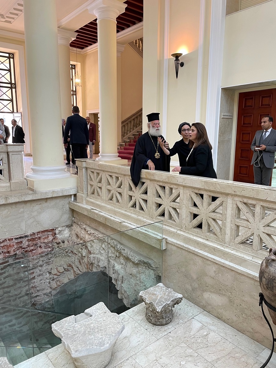 Την Υπουργό Μετανάστευσης της Αιγύπτου Σόχα Ελ Γκέντι δέχθηκε ο Πατριάρχης Αλεξανδρείας Θεόδωρος