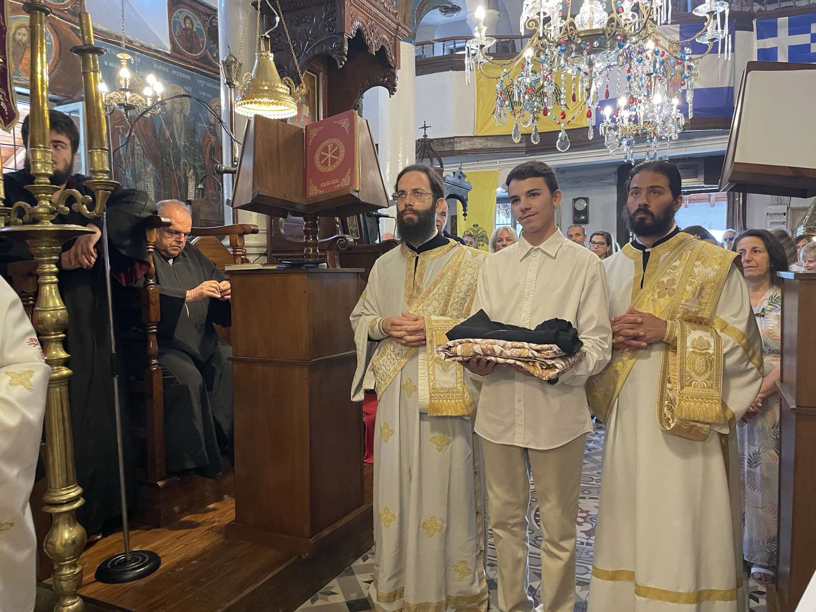 Χειροθεσία Αναγνώστου στη Πορταριά