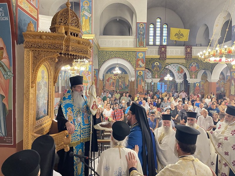 Η Εορτή της Μεταμορφώσεως Του Κυρίου στην Ιερά Μητρόπολη Πειραιώς
