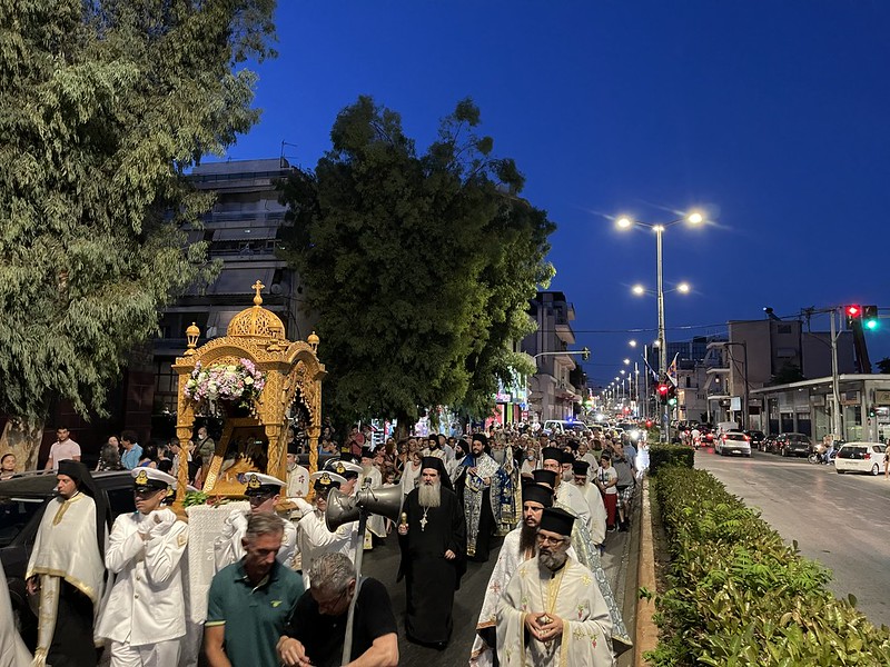 Η Εορτή της Μεταμορφώσεως Του Κυρίου στην Ιερά Μητρόπολη Πειραιώς