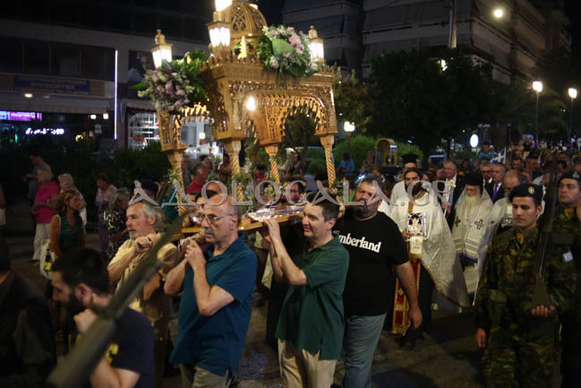 Εσπερινός και Λιτάνευση της Παναγίας Φανερωμένης στον Χολαργό (Φωτορεπορτάζ)