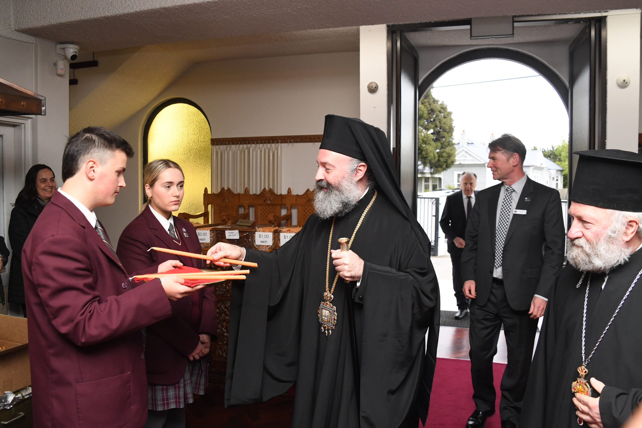 Αυστραλίας Μακάριος προς μαθητές «Εμπνευστείτε από τη ζωή της Θεοτόκου»