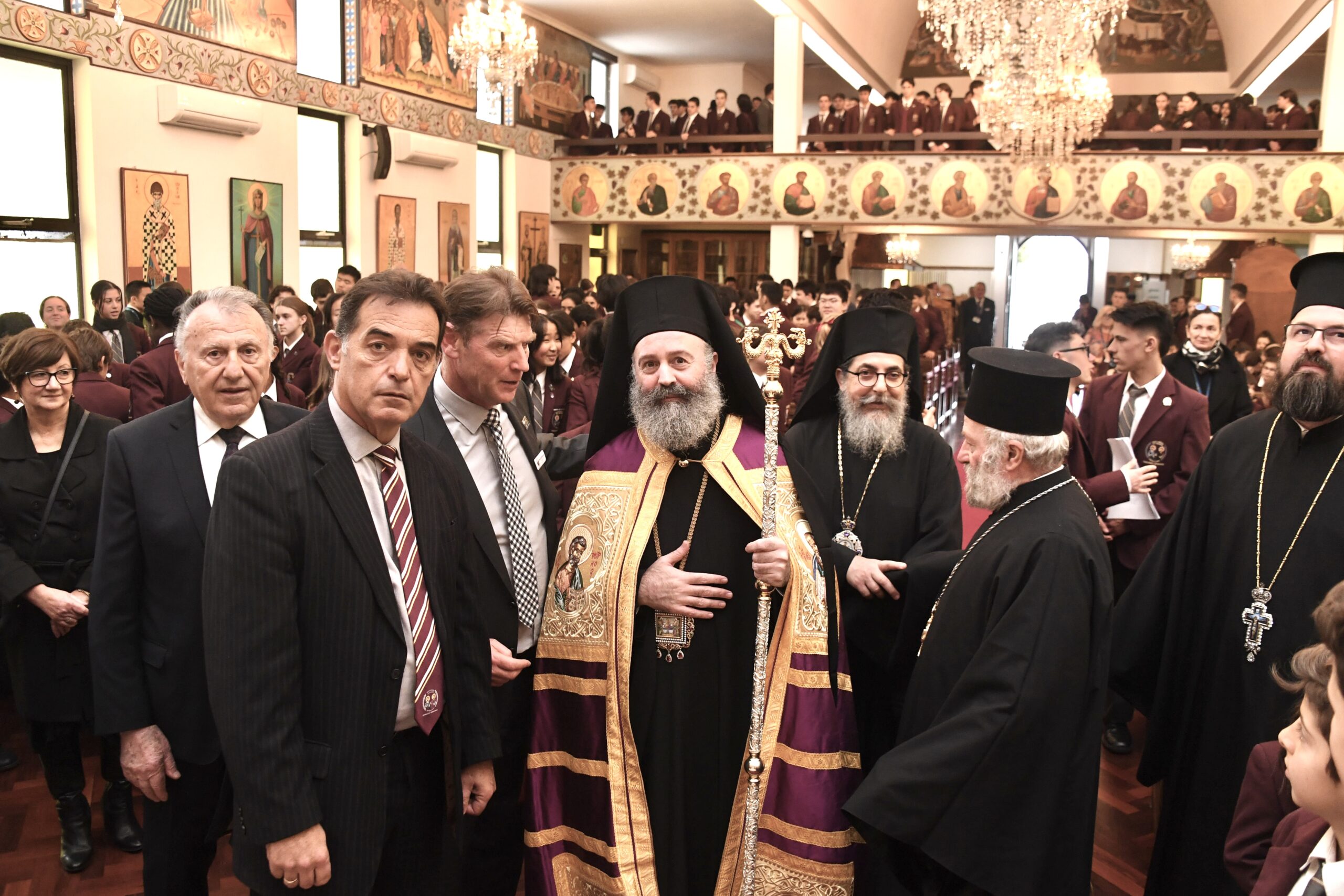 Αυστραλίας Μακάριος προς μαθητές «Εμπνευστείτε από τη ζωή της Θεοτόκου»