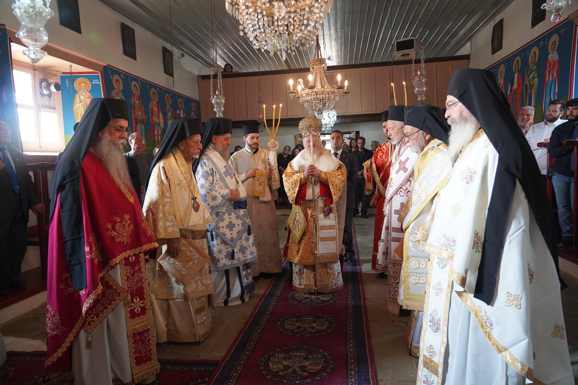 Η Απόδοση της εορτής της Κοιμήσεως της Θεοτόκου στο χωριό του Οικουμενικού Πατριάρχη