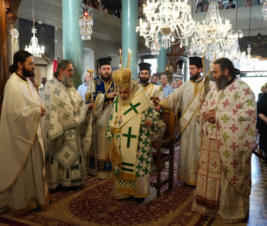 Η Κοίμηση της Θεοτόκου στον πανηγυρίζοντα Ιστορικό Ναό των Γιαννιτσών