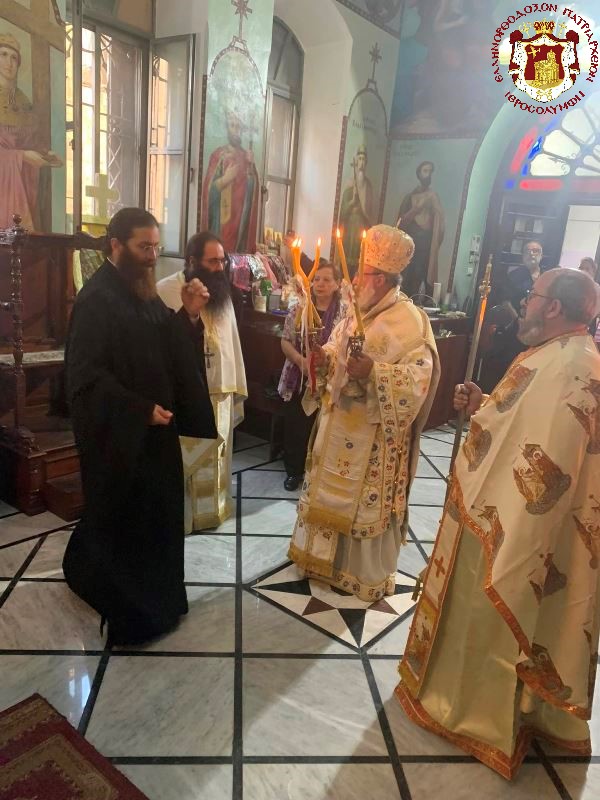 Η εορτή της Κοιμήσεως της Αγίας Άννης στην παλιά πόλη των Ιεροσολύμων 