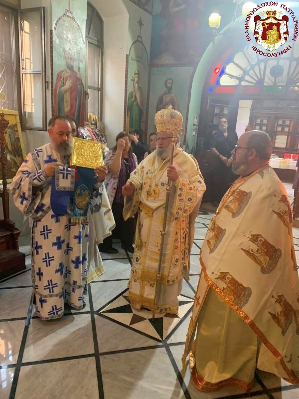 Η εορτή της Κοιμήσεως της Αγίας Άννης στην παλιά πόλη των Ιεροσολύμων 