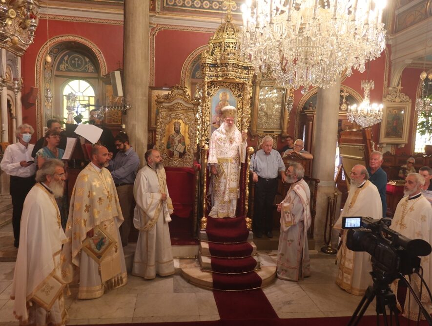 Η εορτή της Μεταμορφώσεως Του Σωτήρος Χριστού στην Ερμούπολη της Σύρου