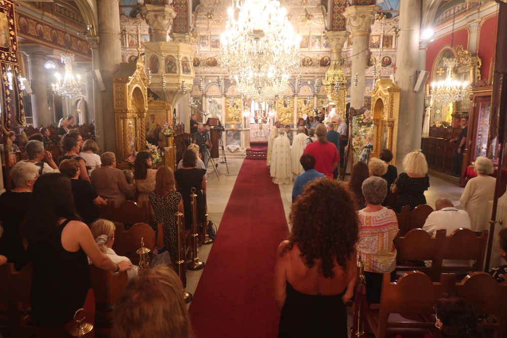 Η εορτή της Μεταμορφώσεως Του Σωτήρος Χριστού στην Ερμούπολη της Σύρου 