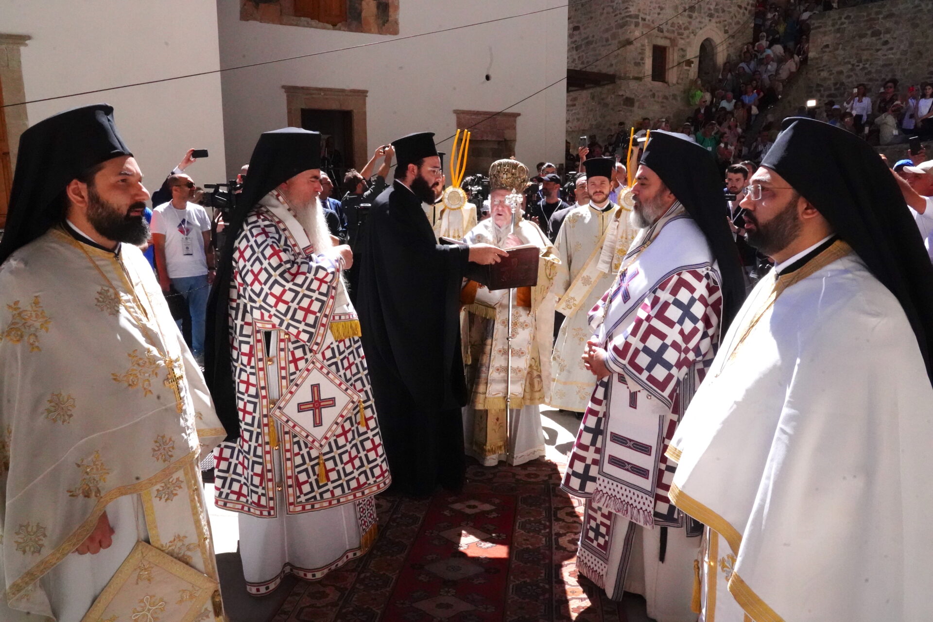 Ο Οικουμενικός Πατριάρχης στην ιστορική Μονή της Παναγίας Σουμελά του Πόντου