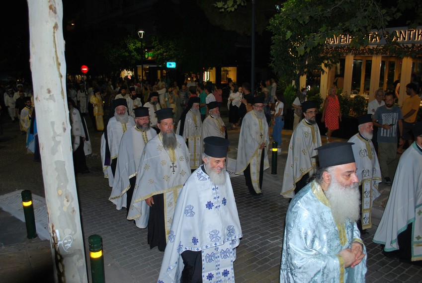 Πολυαρχιερατικός πανηγυρικός εσπερινός για τον Πολιούχο του Παλαιού Φαλήρου, Άγιο Αλέξανδρο 