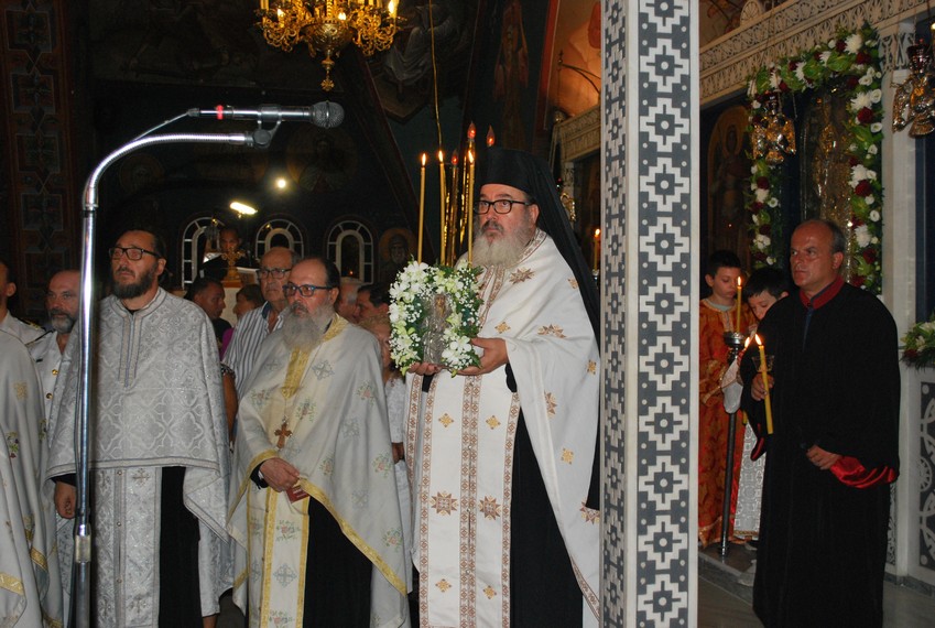 Πολυαρχιερατικός πανηγυρικός εσπερινός για τον Πολιούχο του Παλαιού Φαλήρου, Άγιο Αλέξανδρο 