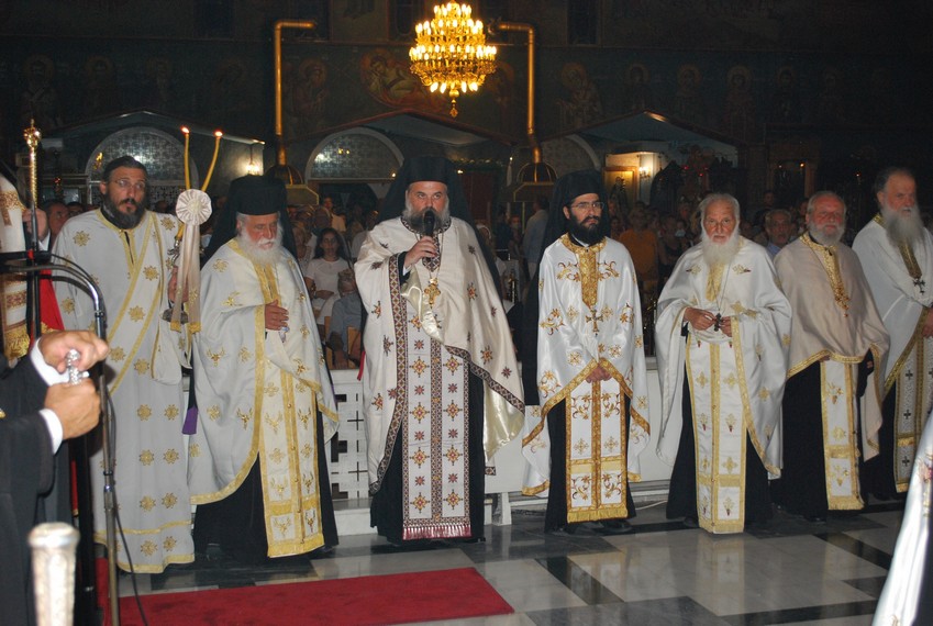 Πολυαρχιερατικός πανηγυρικός εσπερινός για τον Πολιούχο του Παλαιού Φαλήρου, Άγιο Αλέξανδρο 