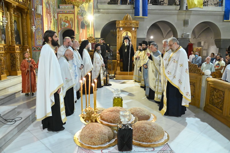 Προεξάρχοντος του Αρχιεπισκόπου Αθηνών ο πανηγυρικός εσπερινός της Μεταμορφώσεως Του Σωτήρος στο Μοσχάτο