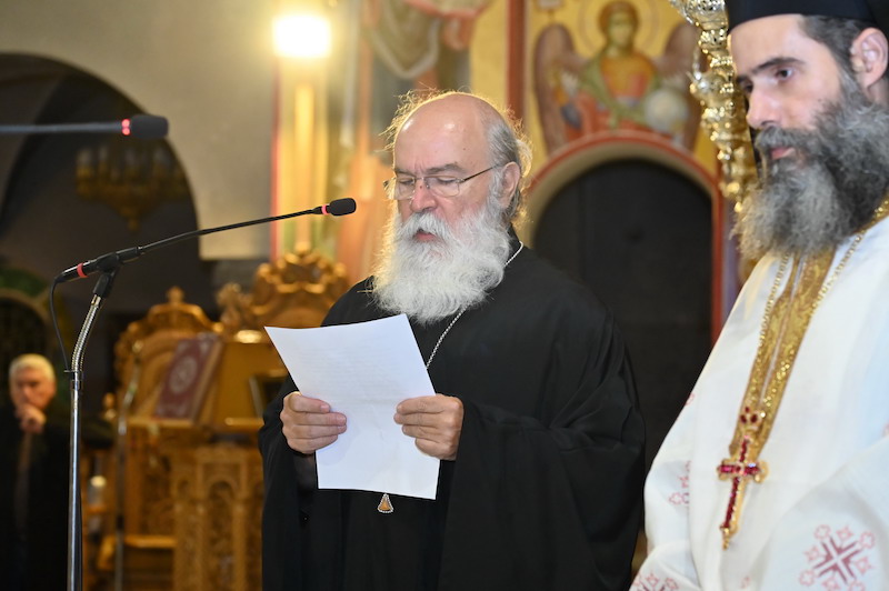 Προεξάρχοντος του Αρχιεπισκόπου Αθηνών ο πανηγυρικός εσπερινός της Μεταμορφώσεως Του Σωτήρος στο Μοσχάτο