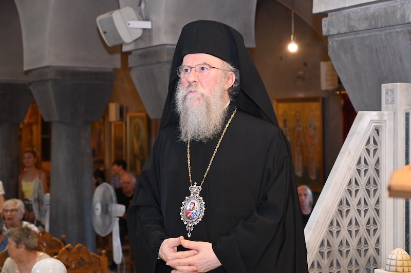 Προεξάρχοντος του Αρχιεπισκόπου Αθηνών ο πανηγυρικός εσπερινός της Μεταμορφώσεως Του Σωτήρος στο Μοσχάτο
