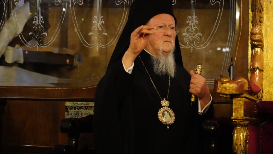 Στον παρακλητικό κανόνα του ναού της Κοιμήσεως της Θεοτόκου Βοσπόρου ο Οικουμενικός Πατριάρχης