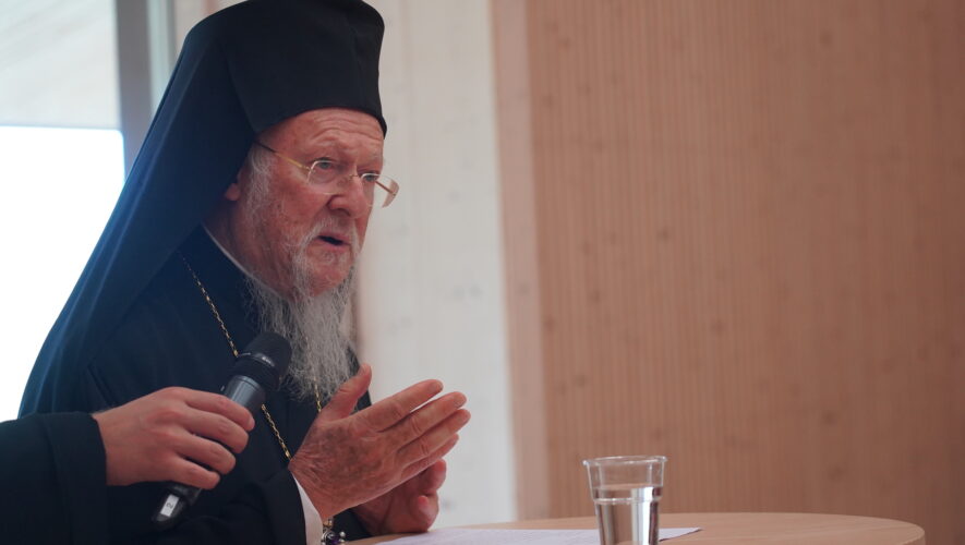 Οικουμενικός Πατριάρχης: Οι περιβαλλοντικές προκλήσεις που αντιμετωπίζουμε σήμερα είναι άνευ προηγουμένου