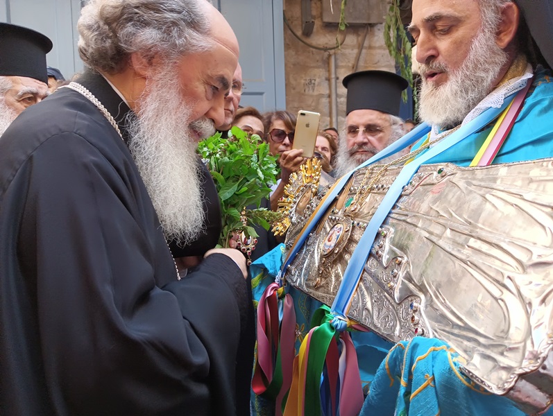 Απόδοση της εορτής της Κοιμήσεως της Θεοτόκου και η άνοδος της Εικόνας της στη Γεσθημανή