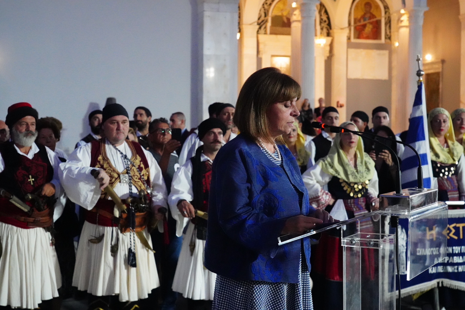 Βαρθολομαίος παρευρέθηκε σε εκδήλωση με παραδοσιακούς χορούς