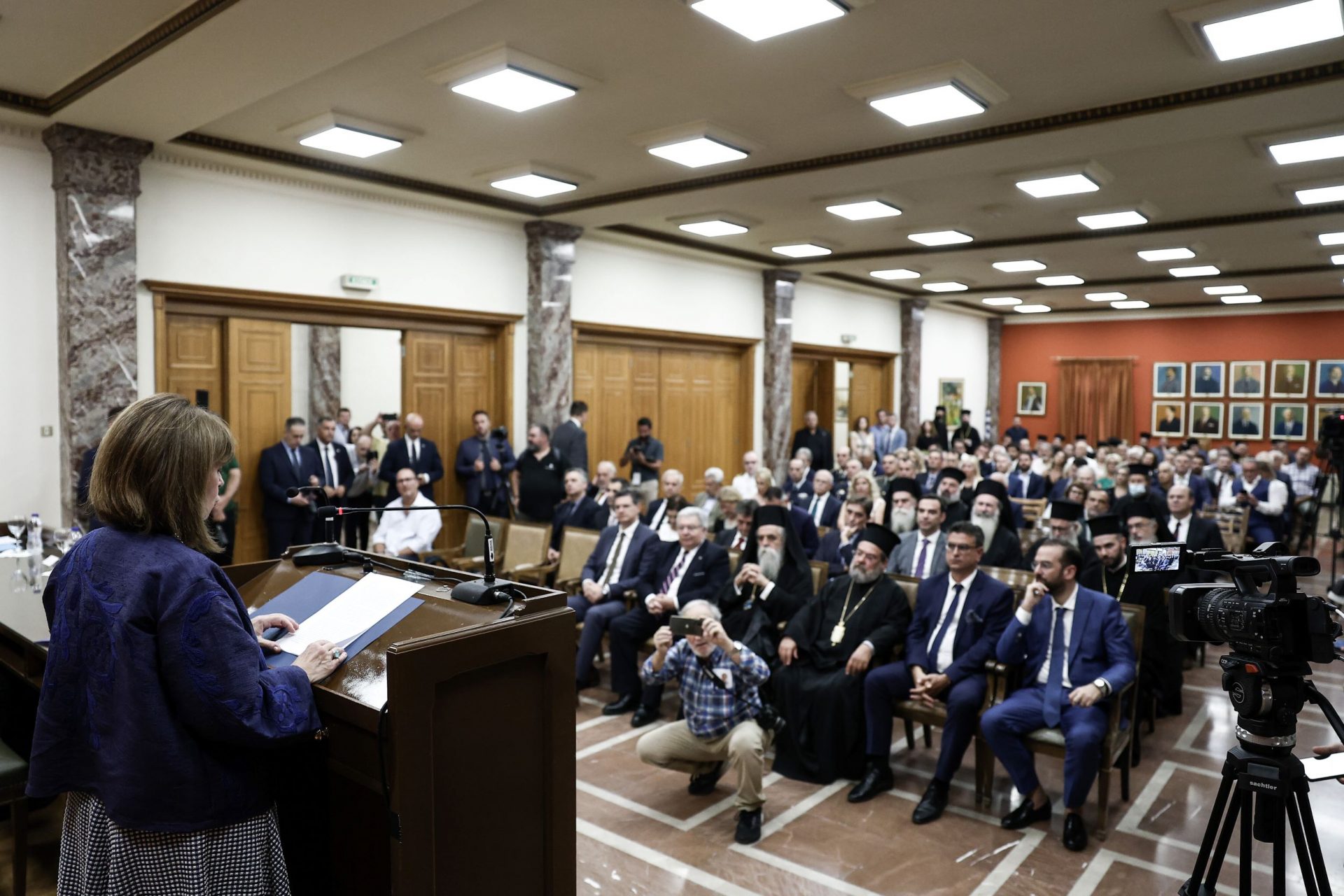 Επίτιμη Δημότης Ανδραβίδας-Κυλλήνης ανακηρύχθηκε η Πρόεδρος της Δημοκρατίας Κατερίνα Σακελλαροπούλου 