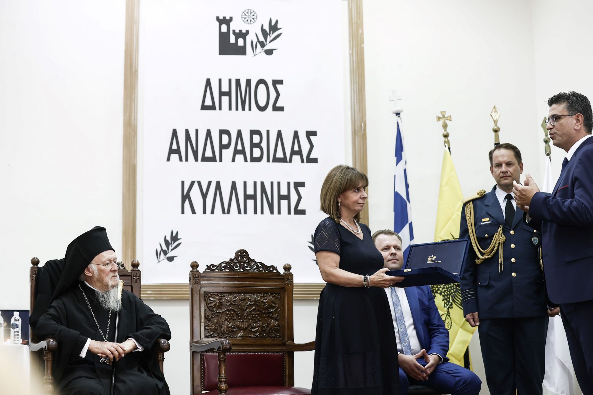 Επίτιμη Δημότης Ανδραβίδας-Κυλλήνης ανακηρύχθηκε η Πρόεδρος της Δημοκρατίας Κατερίνα Σακελλαροπούλου 