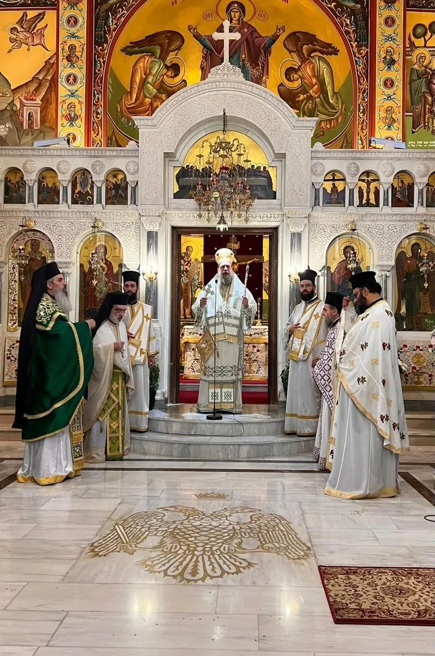 Η Μνήμη της Αγίας Μεγαλομάρτυρος Ευφημίας στον πανηγυρίζοντα Ιερό Ναό της Νέας Χαλκηδόνας