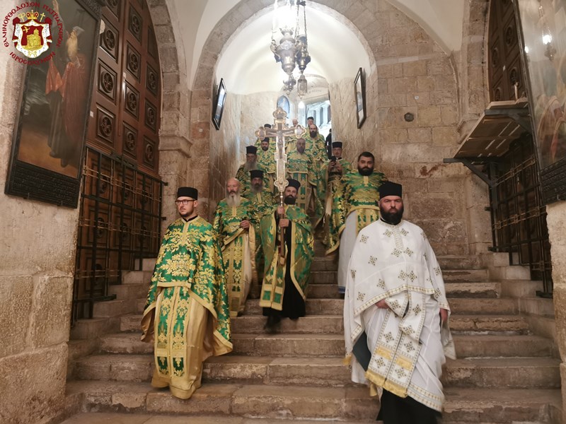 Η εορτή της Υψώσεως του Τιμίου Σταυρού στους Αγίους Τόπους