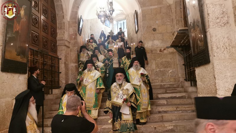 Η εορτή της Υψώσεως του Τιμίου Σταυρού στους Αγίους Τόπους
