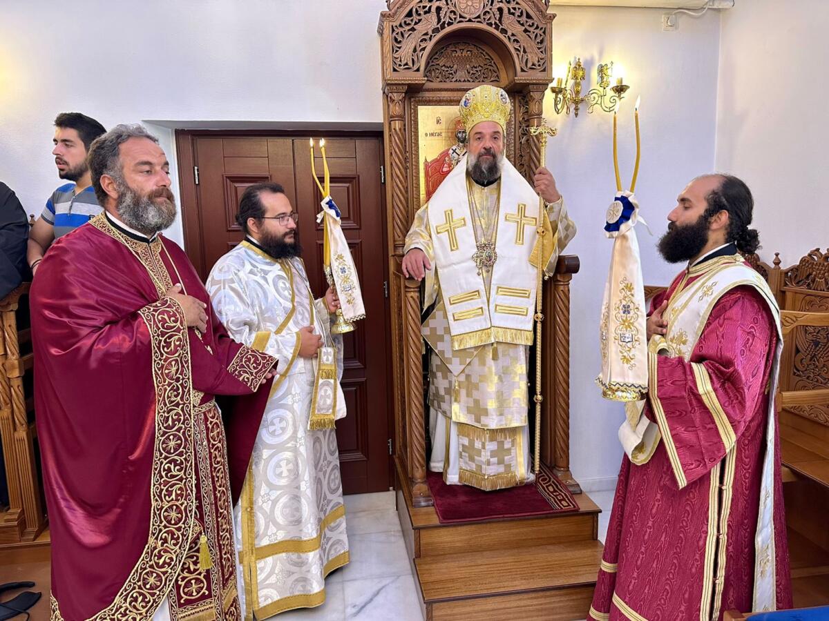 Η εορτή του Αγίου Συμεών του Στυλίτη στον Μονόλιθο Σαντορίνης 