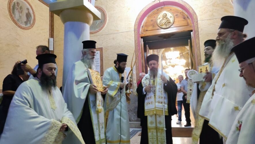 Η εορτή του Γενεσίου της Θεοτόκου στην Ιερά Μητρόπολη Αιτωλίας
