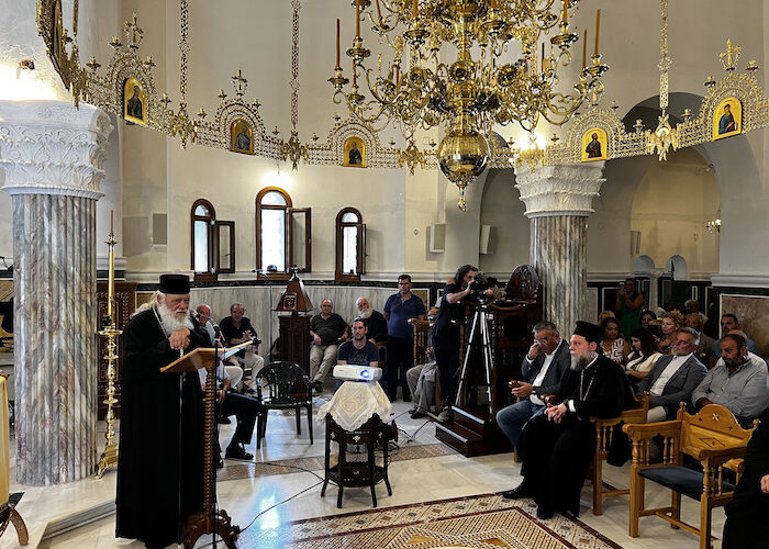 Ο Αρχιεπίσκοπος Αθηνών στην παρουσίαση του Βιβλίου «Ο π. Πολύκαρπος Επίσκοπος Τανάγρας»