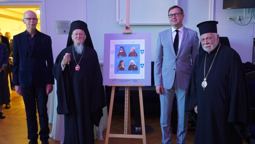 Παρουσίαση επετειακών γραμματοσήμων για τα 100 χρόνια Αυτονομίας της Εκκλησίας της Εσθονίας