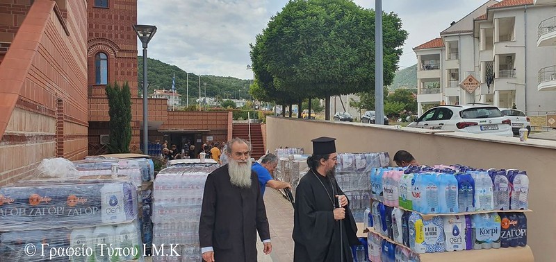 Σαράντα παλέτες με είδη πρώτης ανάγκης συγκέντρωσε η Μητρόπολη Καστορίας για τους πληγέντες της θεομηνίας