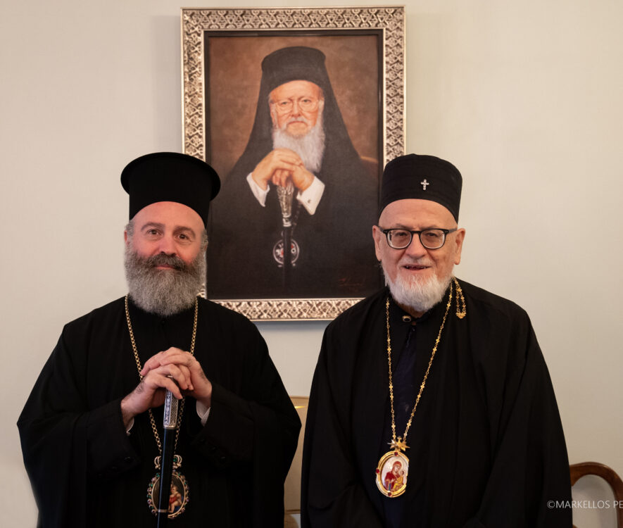 Συνάντηση του Αρχιεπισκόπου Αυστραλίας με τον ιεραπόστολο Επίσκοπο Νικοπόλεως