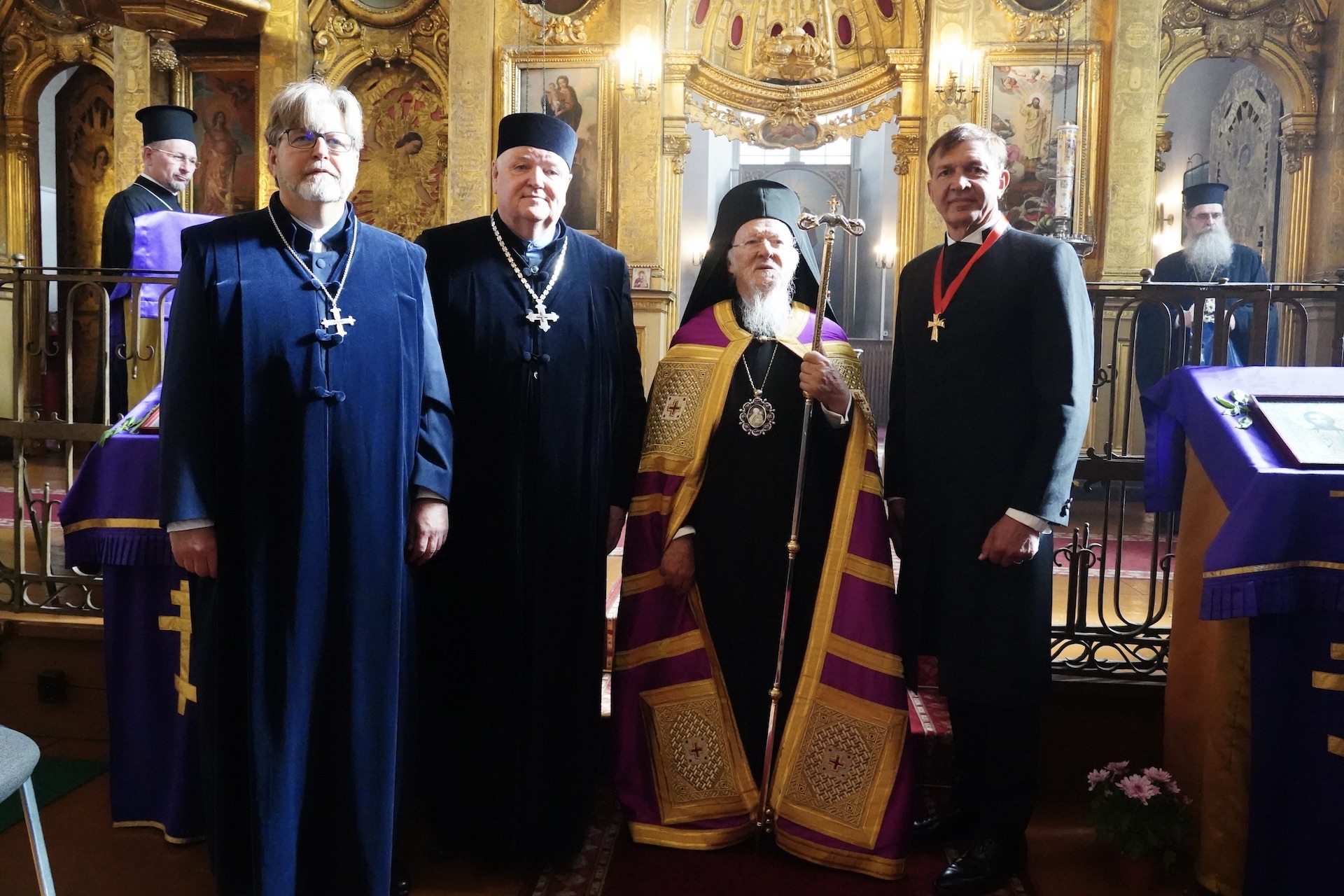 Ταλλίν - Εσθονία Χοροστασία του Πατριάρχη Βαρθολομαίου για την εορτή της Υψώσεως του Τιμίου Σταυρού