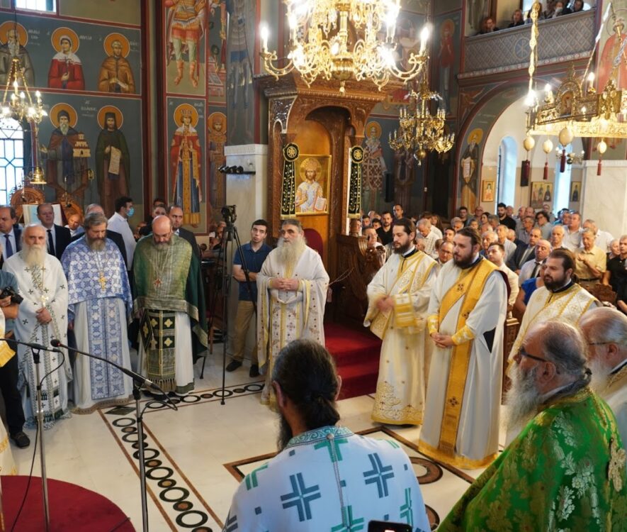 Χειροτονία πρεσβυτέρου στον Άγιο Γεώργιο Γιαννιτσών