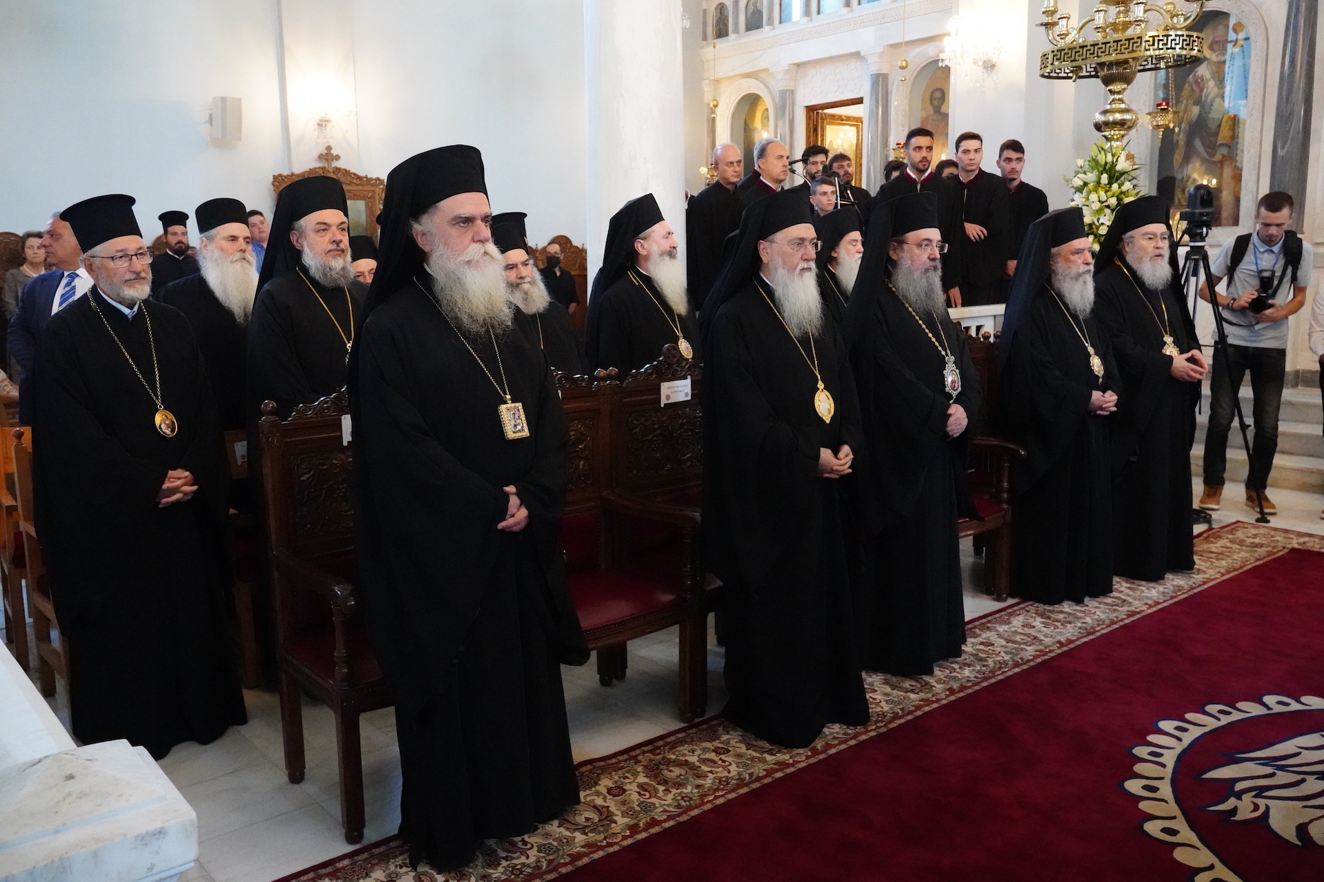Χοροστασία του Οικουμενικού Πατριάρχη στον Ιερό Ναό Αγίου Νικολάου Πύργου 
