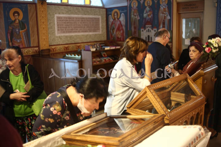 Πανηγυρικός εσπερινός Αγίου Επίκτητου στον Ι.Ν. Αγίου Μάρκου του Ευγενικού Κάτω Πατησίων (Φωτορεπορτάζ)