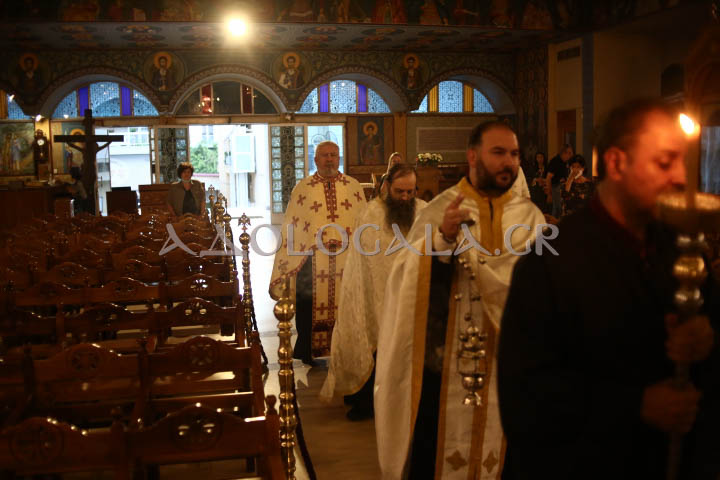 Πανηγυρικός εσπερινός Αγίου Επίκτητου στον Ι.Ν. Αγίου Μάρκου του Ευγενικού Κάτω Πατησίων (Φωτορεπορτάζ)
