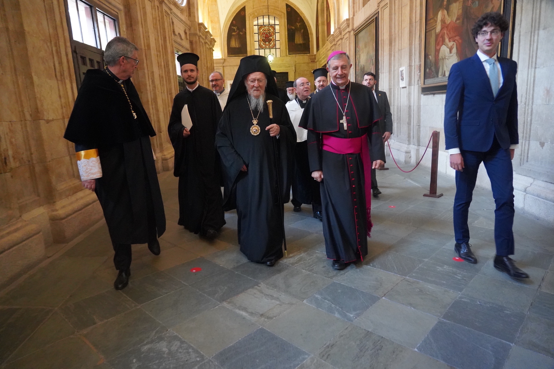 Αναγόρευση του Οικουμενικού Πατριάρχη σε Επίτιμο Διδάκτορα του Ποντιφικού Πανεπιστημίου της Σαλαμάνκα