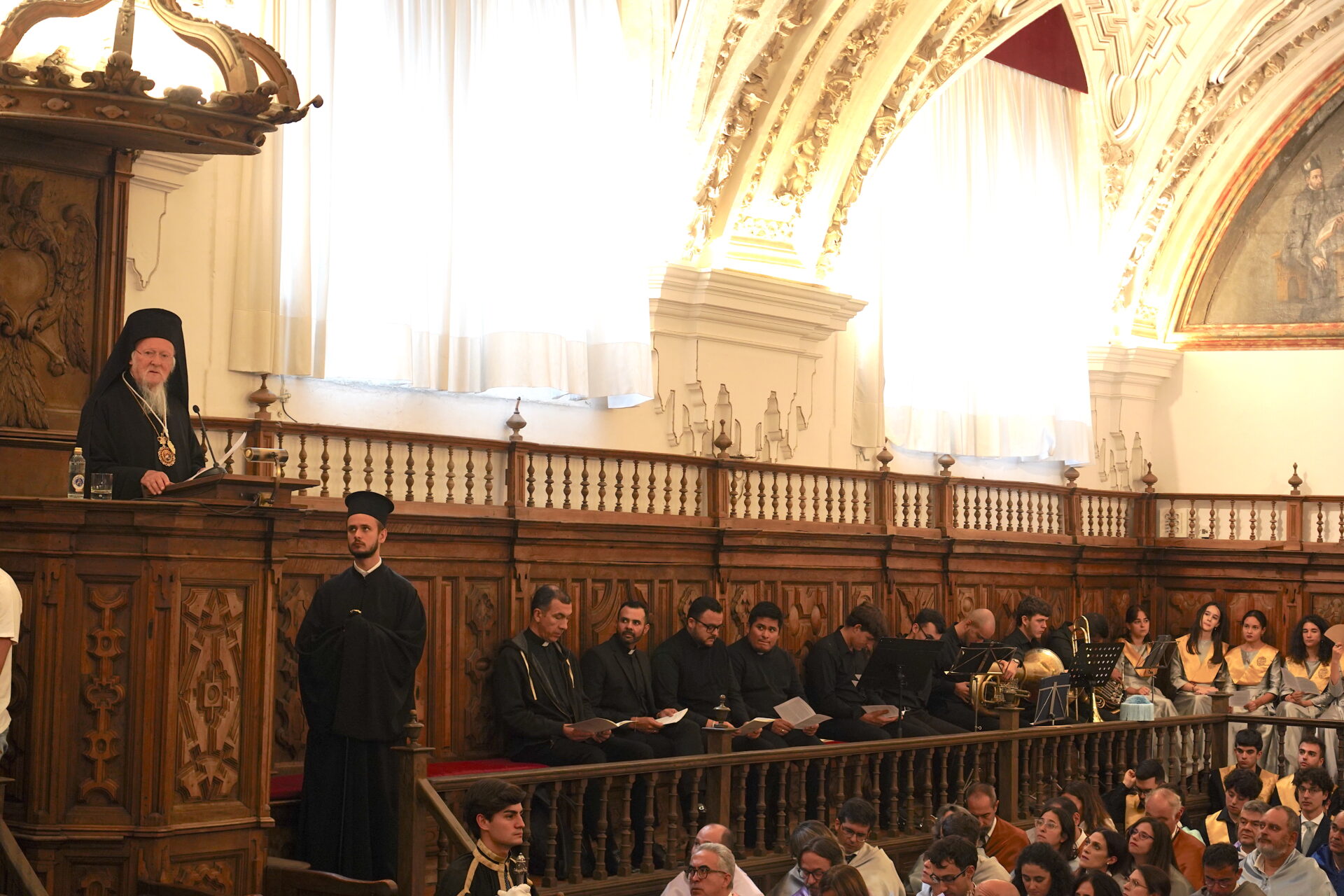 Αναγόρευση του Οικουμενικού Πατριάρχη σε Επίτιμο Διδάκτορα του Ποντιφικού Πανεπιστημίου της Σαλαμάνκα