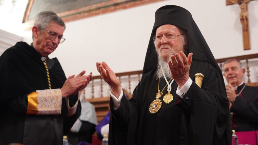 Αναγόρευση του Οικουμενικού Πατριάρχη σε Επίτιμο Διδάκτορα του Ποντιφικού Πανεπιστημίου της Σαλαμάνκα