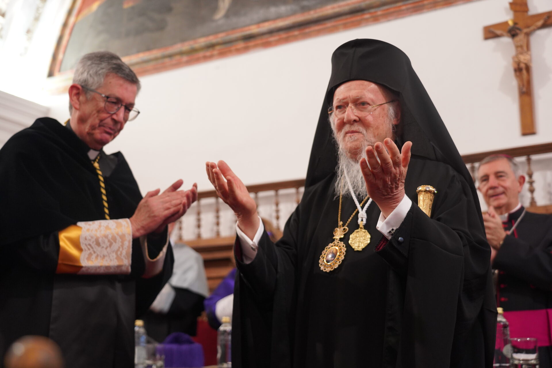 Αναγόρευση του Οικουμενικού Πατριάρχη σε Επίτιμο Διδάκτορα του Ποντιφικού Πανεπιστημίου της Σαλαμάνκα