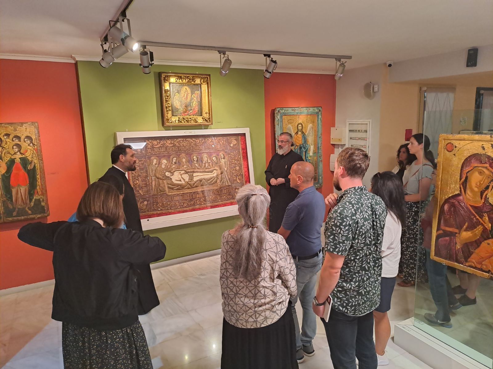 Επίσκεψη ορθοδόξων ομογενών εξ Αμερικής στον Μητροπολίτη Σερρών Θεολόγο