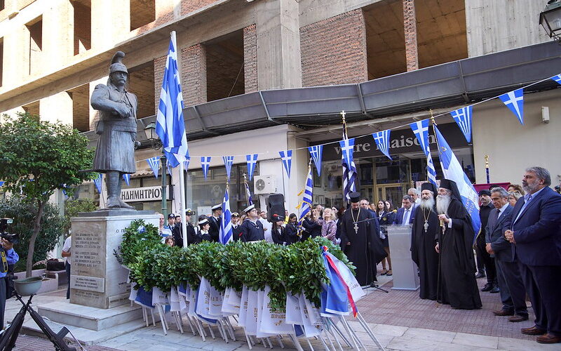 Η Εθνική Επέτειος της 28ης Οκτωβρίου στην Ιερά Μητρόπολη Πειραιώς