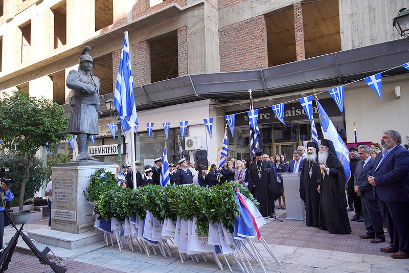 Η Εθνική Επέτειος της 28ης Οκτωβρίου στην Ιερά Μητρόπολη Πειραιώς