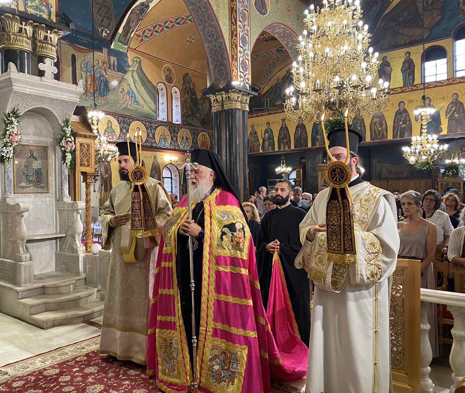Η Σύναξη της Παναγίας Βουρλιώτισσας στη Ν. Φιλαδέλφεια