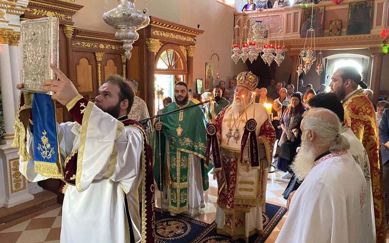 Η εορτή του Αγίου Δημητρίου στην πανηγυρίζουσα γυναικεία Ιερά Μονή στο χωριό Άγιοι Δούλοι της Βόρειας Κέρκυρας