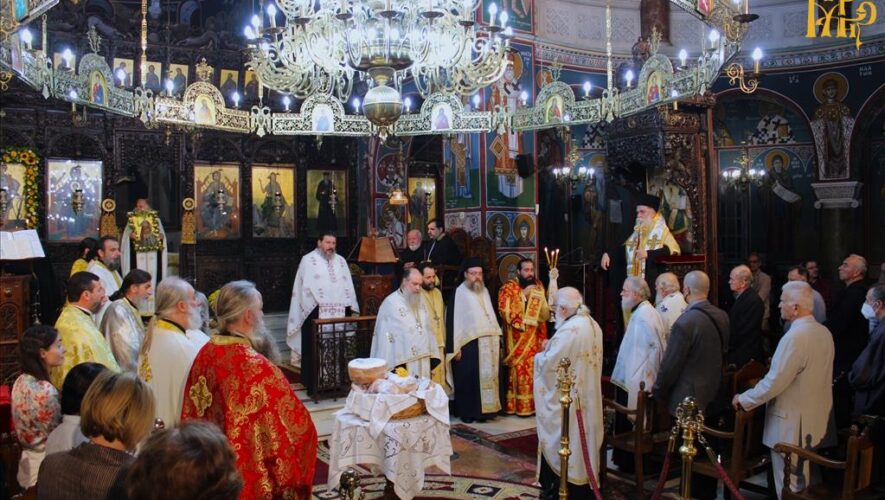 Πανηγυρικός Εσπερινός στον Μητροπολιτικό Ναό Αγίου Δημητρίου Άρτης